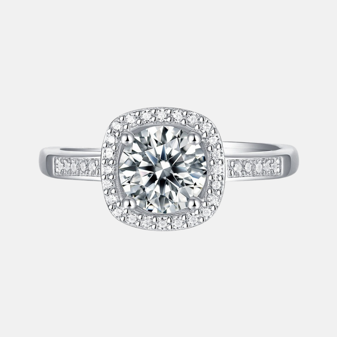 Classic Moissanite Ring