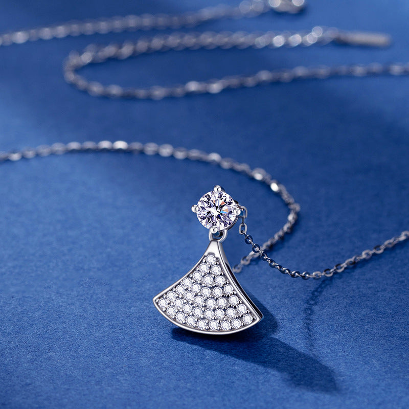 Moissanite Dress Necklace