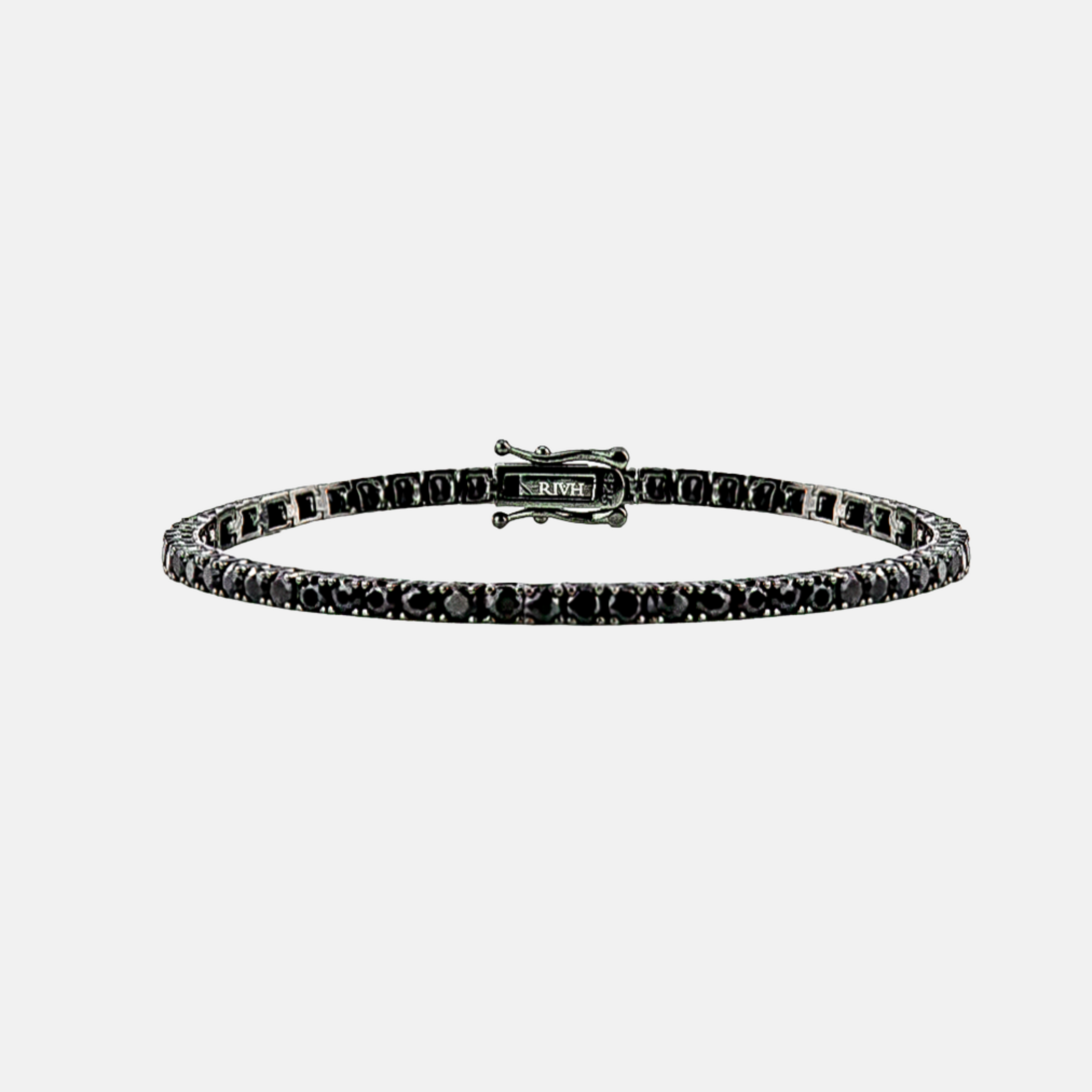 Riviera Zirconia Onyx - Black Rhodium