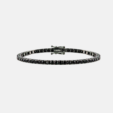 Riviera Zirconia Onyx - Black Rhodium