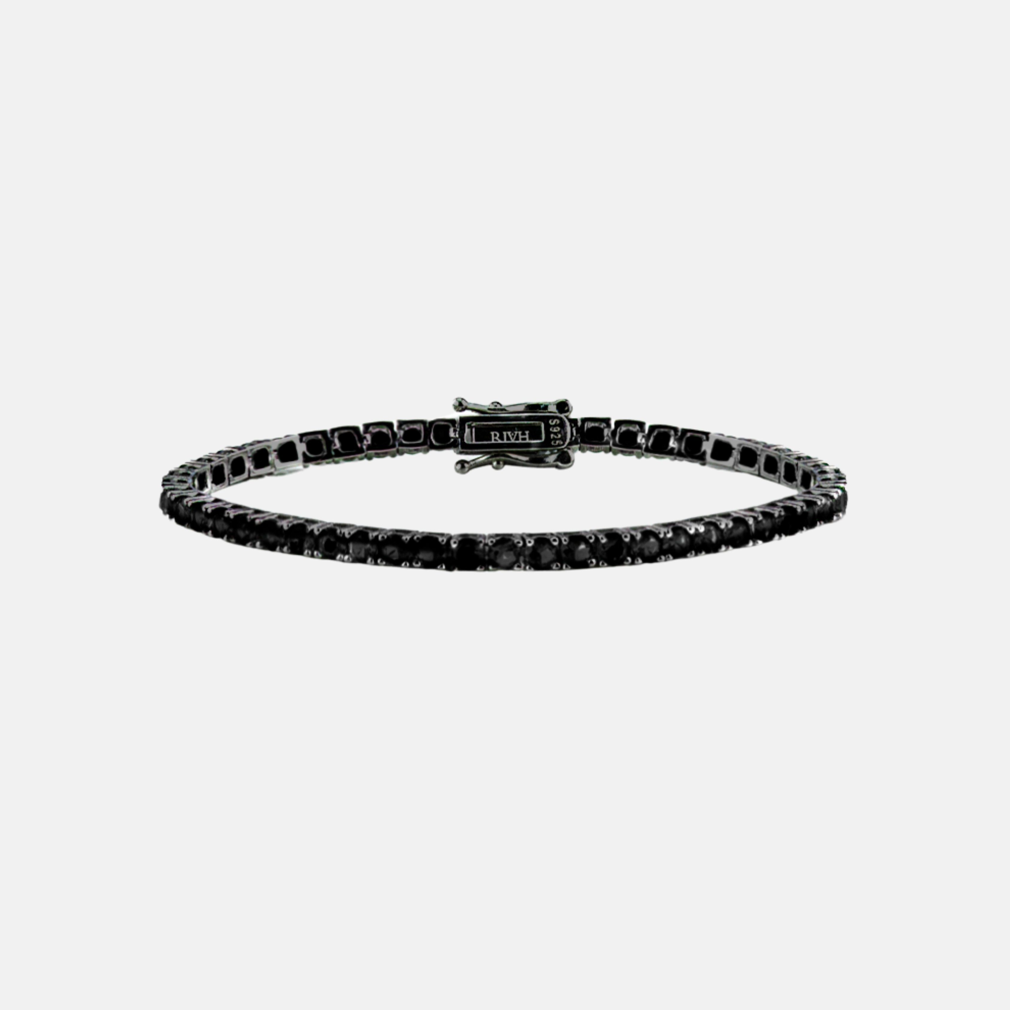 Riviera Zirconia Onyx - Black Rhodium