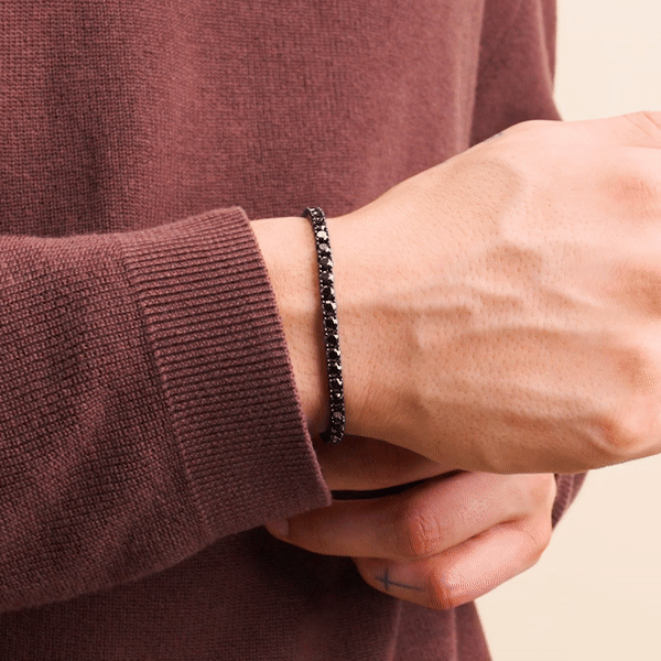 Riviera Zirconia Onyx - Black Rhodium